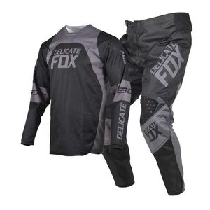 Délicat Fox Motocross MX maillot de course pantalon Combo Moto Enduro tenue descente Dirt Bike costume ensemble d'équipement