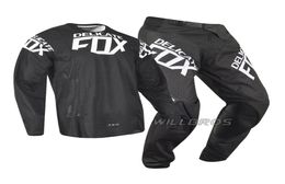 Delicado Fox MX 360 Kila Jersey pantalones Motocross Dirt bike MTB ATV adulto Racing Gear Set negro8321171