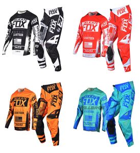 DELICATE FOX Union Gear Set Jersey Broek Combo MTB MX DH SX Enduro Motocross Crossmotor Offroad rijden5555647