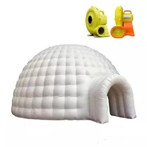 livraison air soutenu tente dôme gonflable avec des lumières led colorées sauter salle d'exposition de tentes igloo pour la fête de mariage248q