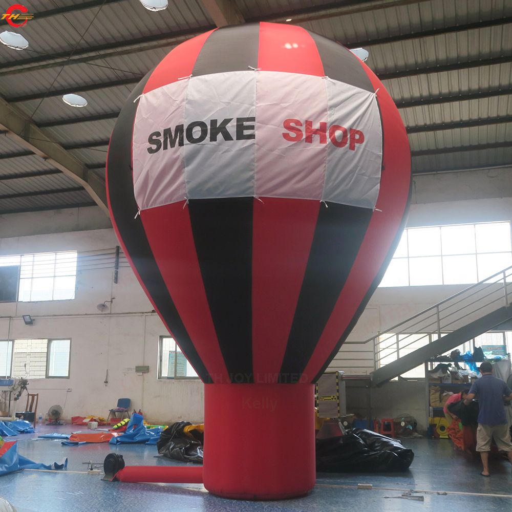 Delivery outdoor Advertising Inflatables activities roof top advertise giant inflatable ground balloon for sale