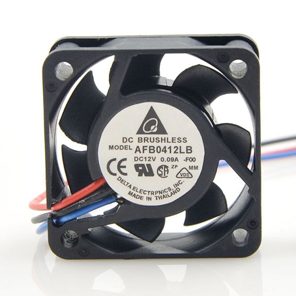 DELTA AFB0412LB 4015 12 V 0,09 A ventilateur de refroidissement axial CPU ultra-silencieux à trois fils 4015 12 V 0,09 A