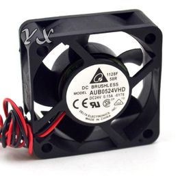 Delta AuB0524VHD 5020 50 mm 5cm DC 24V 015A Le serveur de refroidissement du boîtier du PC invertisseur Fan2004275