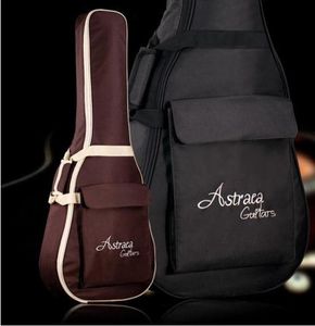 Deluxe Brown Black 40quot 41Quot Bag de guitarra acústica 600D Nylon Oxford Guitar Case Soft Case Gig Allys5999589