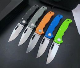 Demko Knives Colst AD205 AD205 POCKET PLODING COUTEAU D2 BLADE G10 GANDE TACTICAL RESCUE AUTOLISENCE HUNTING EDC SURVIAL TOL 9987856
