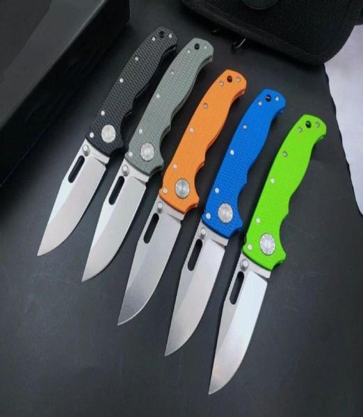 Demko Knives Colst AD205 AD205 POCKET PLODING COUTEAU D2 BLADE G10 PORTIE TACTIQUE RESCUE AUTOLISENCE HUNTING EDC SURVIAL TOL 2888514