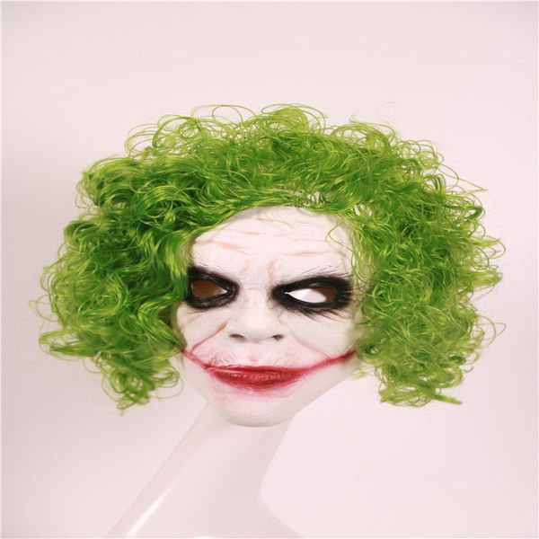 Clown Perruques Synthétiques Horreur Fantôme Effrayant Drôle Masque Halloween Room Escape Props En Gros