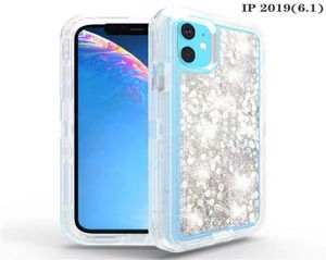 Denfender Armor Bright Star Quicksand iPhone -hoesje voor iPhone 13Promax 12PromAx Crystal 360 Protect Phone Case Robot Shockproof FO2885663