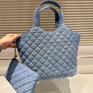 Bolsos de mezclilla Moda Hombro Diseñador Marca Bolso Tote Cuero Crossbody Bolsos de lujo Bolso de alta calidad Mujer Carta Monedero Teléfono Monedero Llano Grande Llano