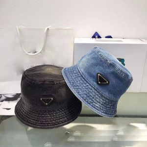 Chapeau seau en Denim pour femmes, chapeaux de styliste délavés, chapeaux de Protection solaire, chapeaux de plage Vication