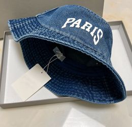 Sombrero de cubo de algodón vaquero, gorra de pesca Boonie, visera de ala, Safari solar, hombres, mujeres, Camping, gorra informal para exteriores