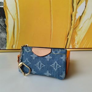 Portefeuille de créateur denim portefeuille pour hommes sacs à bandoulière mini-clés sacs pochettes de mode luxe petit portefeuille de carte de crédit portefeuille haute qualité avec boîte et sac à poussière