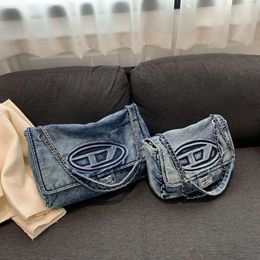 Bolso de lona vagabundo pequeño y grande de Denim Dingdang, bolso de hombro tipo bandolera moderno y moderno 2024 Diseño de moda 78% de descuento en tienda al por mayor