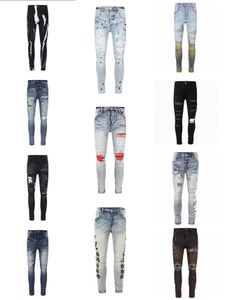 Denim G CD TB FF C Jeans pour hommes Designer Hommes Pantalons de broderie Mode jean Skinny Ripped trou lettre Top Qualité
