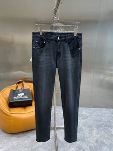 Denim jeans broek knie mager rechte maat 28-40 motorfiets trendy lange rechte hoog-end kwaliteit heren paarse jeans Jean Men dames gaten high street denim #187