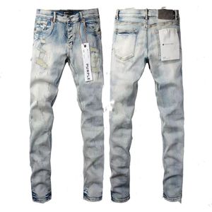 Denim paarse jeans denim broek heren jeans ontwerper Jean Men Black high-end kwaliteit rechte ontwerp retro streetwear casual zweetwedstrijden ontwerpers joggers pant