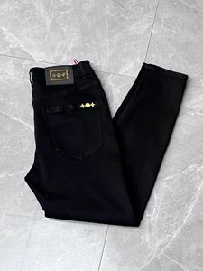 Pantalon de jean pourpre en denim pour hommes concepteur jean jean hommes pantalons noirs haut de gamme streetwear rétro de qualité haute de qualité
