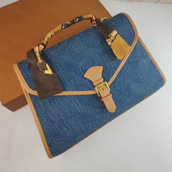 Sacs de créateurs de style denim Cher Sacs de corps de luxe Sacs de body de créateur Femmes Sac à bandoulirs Mini sac à main Designer Woman Wallet Handsbag Cross Body Large les sacs fourre-tout