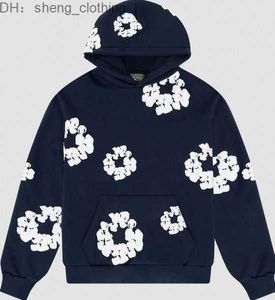 denim larmes sweat à capuche Sweatshirts Black Denim Tears the Cotton Wreath Sweatshirt Unisexe Surdimensionné Design Hoody Mode Hip Hop À Capuche 3 47NC