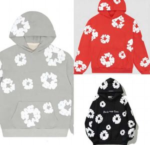 Denim Tears the Cotton Wreath Sweatshirt Unisex Oversized Hoodies Design Hoody Mode Hip Hop Sweatshirt met capuchon5e3