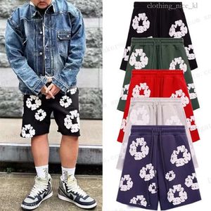 Denim teers Big Size Designer Coton Shorts Men Femmes Pant courte pantalon Pantalon Denim Mens Holiday Beach Shorts Paptils de survêtement 676 Bag