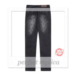 Jeans de denim teers jeans jean designer jeans pantalon denim masculin pantalon noir haut de gamme pantalon denim de la marque de mode