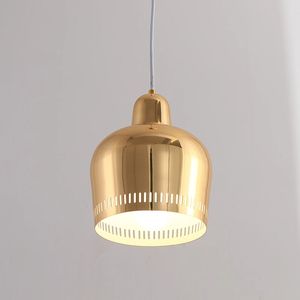 Danemark nordique Artek finlandais Alvar Aalto amirauté cloche suspension lumières chambre métal Lustre lampe à LED salle à manger Bar De luminaires