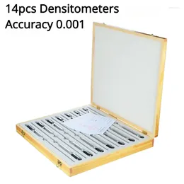 Densitémètre 14 pcs densitomètres matériaux de verre de matériau de matériau de conduite