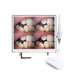 Caméra intra-orale de moniteur wifi dentaire de 17 pouces avec moniteur/caméra dentaire intra-orale avec support de bras de support
