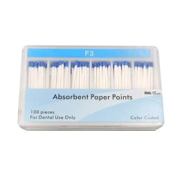 Points de papier absorbant dentaire Pro F1 F2 F3 Taper Dental Root Canal Paper CE Approbation Dental Endodontic Matériaux