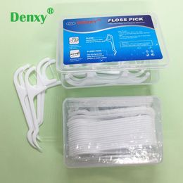 Tandzijde Denxy 300 pc6boxes Draagbare Tandenstokken Mondverzorging Hygiëne Tandenstoker Met Doos Individueel Pakket Schoon 231204