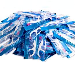 Tandheelkundige floss individueel verpakte stokklinker tandenstoker 300 Handy 230421