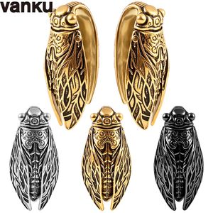 Dental Grills Vanku 2 STUKS Insect Oor Hangers Gewichten Voor Uitgerekte Oren Meters Stekkers Body Piercing Tunnels 316LStainless Stalen Sieraden 230727