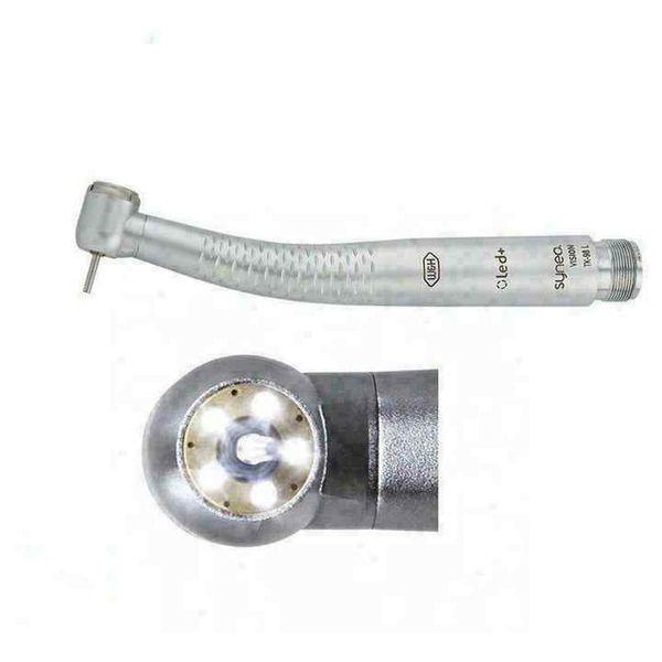 Pieza de mano dental 2 4 agujeros con 5 Agua pulverizada Dental 5 luz Led turbina sin sombras pieza de mano de Rotor de aire pieza de mano de alta velocidad