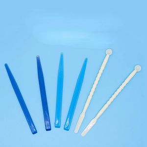 Mélange dentaire Mélange de spatule Couteau pour le laboratoire dentaire Utiliser le matériau en plastique en plastique mélange des couteaux de dents spatue dentaire