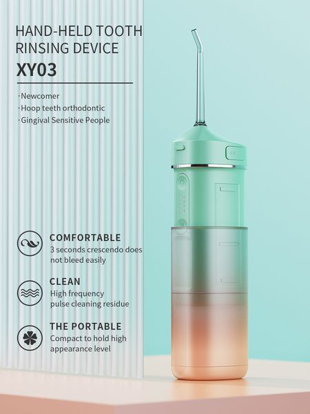 Hydropulseur dentaire irrigateur Oral nettoyant pour dents Rechargeable blanchissant IPX7 nettoyage dentisterie trop électrique brosse à dents détartreur