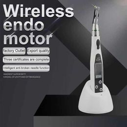 Motor Endodoncia inalámbrico Dental con LED/máquina de tratamiento de conducto radicular Dental/movimiento giratorio alternativo, suministros dentales