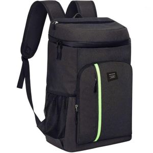 Bolsa térmica Denuoniss con aislamiento, mochila portátil de gran capacidad, bolsa de hielo impermeable, bolsas de almuerzo para Picnic, senderismo, Camp282W