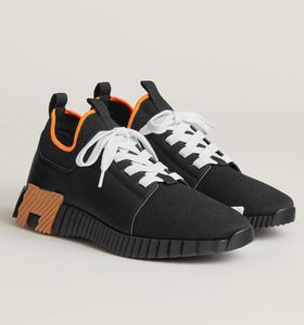 Départ Hommes Sneaker Chaussures Semelle En Caoutchouc Baskets Tricot Cuir De Veau Maille Cuir Homme Semelle Légère Chaussures Fête Mariage Discount Planche À Roulettes Marche