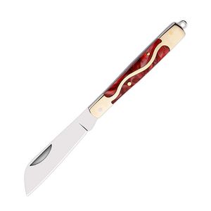 Mini couteau de poche pliant en laiton, Performance fiable, haute qualité, porte-clés, couteau de poche pour le Camping en plein air