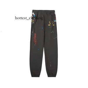 Dept Galery Pants heren jeans heren broek ontwerper Hoge joggingbroek pikled letter print damespaar los veelzijdige casual rechte inkt jet jet sweatpants12 828