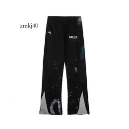 Dept Lettre mouchetée Imprimer Hommes Femmes Couple Lâche Polyvalent Casual Droite Graffiti Galeries Dept Men Gallerys Dept Men Jeans Pants G 2586