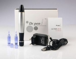 Derma Dr Pen Electric Dermapen avec 52pcs 12 broches cartouches d'aiguille professionnelles pour le salon Utilisation de cicat