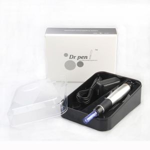 Dermapen Derma Pen 5 vitesses Professionnel Micro Aiguille Microneedling Stylo Électrique Auto Microneedle Dermapen Avec 2PCS Cartouches D'aiguille