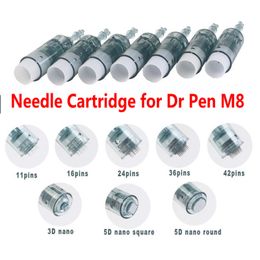 Dr Pen M8 Vervanging Micro Naaldcartridge 11/16/24/36/42 / Nano PIN voor elektrische dermapen MTS Anti litteken huidverjonging