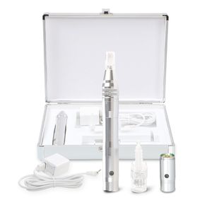 Derma Pen Stamp Auto Micro Needle Anti Aging Rimozione dell'acne Cura della pelle Terapia Micro Needling Beauty Machine