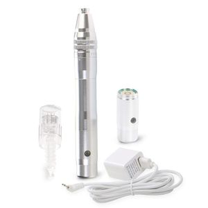 Dermapen Microneedling Pen DP05 Électrique Sans Fil Auto Micro Aiguille Soins de La Peau Derma Pen Médical Dr. Cliniques Utilisation avec 50 embouts de cartouche