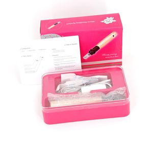 Dermapen Microneedling Pen DP07 Elektrische Draadloze Auto Micro Naald Huidverzorging Derma Pen Medische Arts Kliniek Gebruik met 50pcs Cartridge Tips