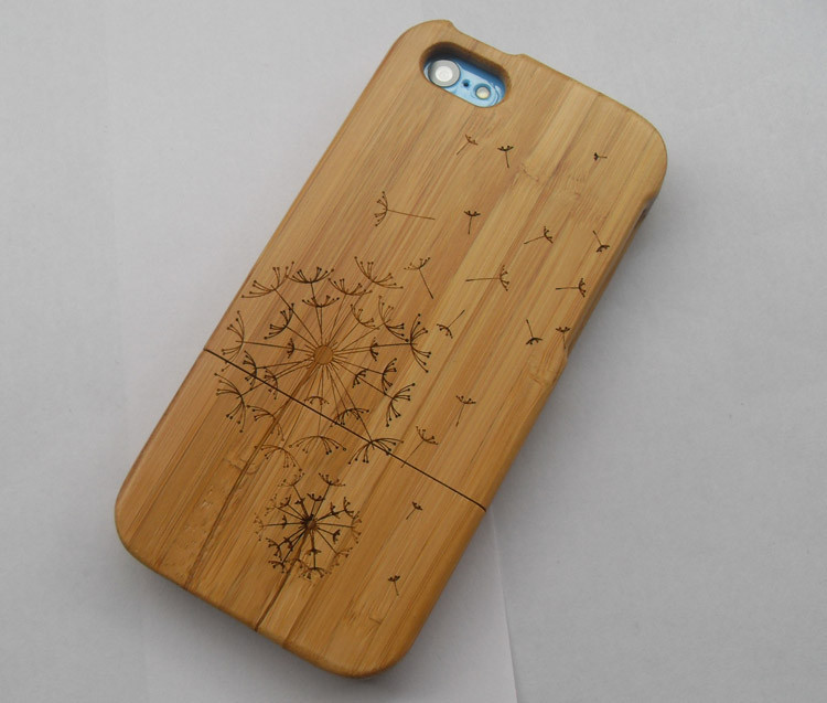 Wholesale New Real Natural Bamboo Wood Wooden Hard Case Cover For