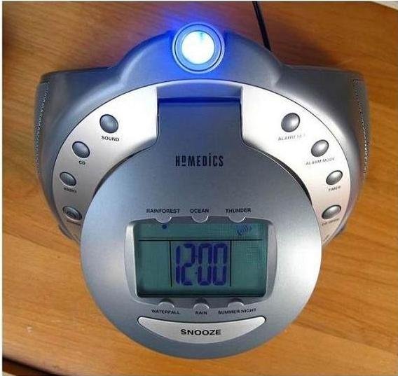 Homedics SS 6000 Sleep Sound Machine Clock Radio From Allanhua, 70.56